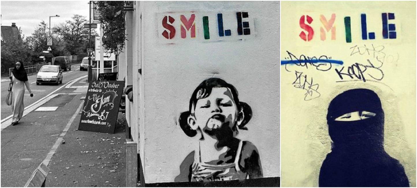 Banksy'nin kızına çarşaf giydirdiler! - Resim : 1