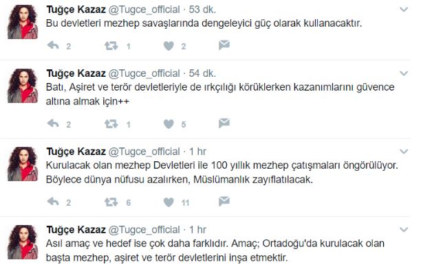 Tuğçe Kazaz yine 'büyük oyun'u gördü! "Asıl amaç ve hedef..." - Resim : 1