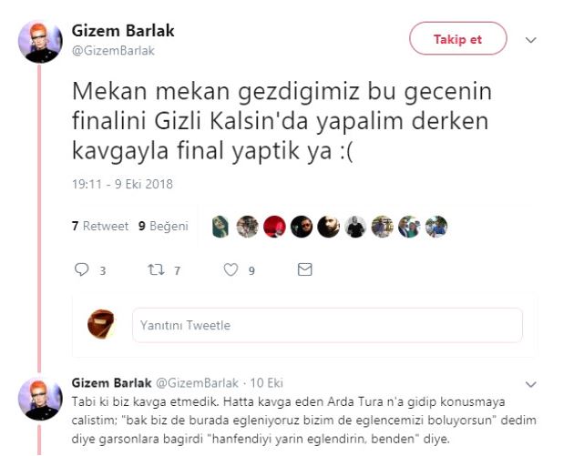 Arda Turan'ın olaylı gecede bir vukuatı daha çıktı! Hanımefendiyi benden eğlendirin! - Resim : 1