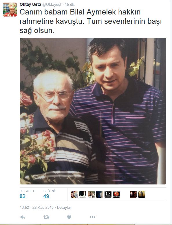 Oktay Usta'nın acı kaybı! Twitter'dan duyurdu! - Resim : 1