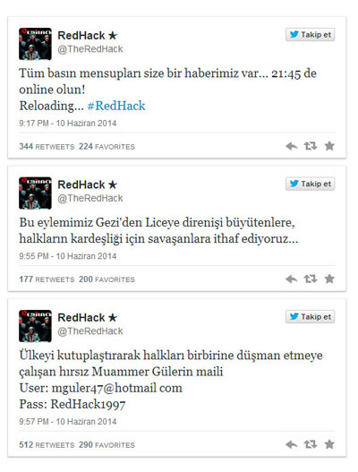 Muammer Güler'e RedHack şoku - Resim : 1