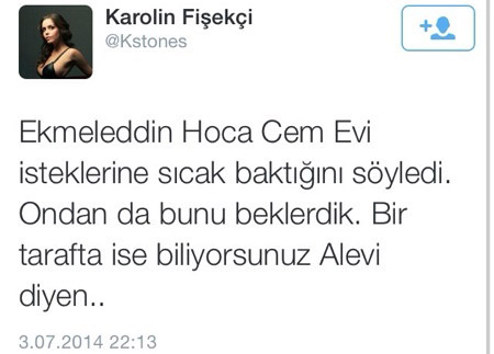 Twitter'da toplu tüfekli Ekmeleddin kavgası! "Gecelikle topun tüfeğin üzerine çıkıp..." - Resim : 1