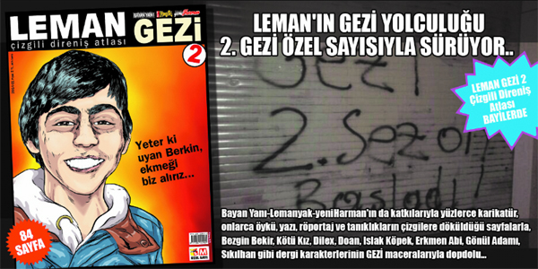 Leman'dan Bilal Erdoğan'lı Gemicik kapağı! - Resim : 1