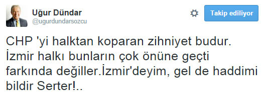 Uğur Dündar'ı çıldırttılar! "İzmir'deyim, hadi gel de haddimi bildir" - Resim : 2