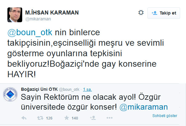 Yeni Şafak yazarının rektör oğlu konseri hedef gösterdi: "Ey ahâli uyanın..." - Resim : 1