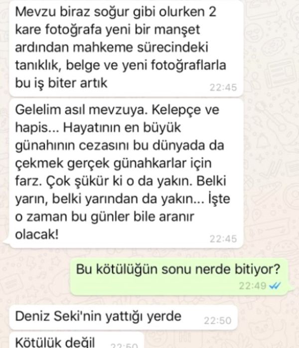 Gülben Ergen tehdit mesajlarını Instagram’dan paylaştı! ‘AKP’li kocadan ayrılmayacaktın’ - Resim : 1