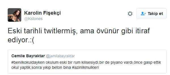 Karolin Fişekçi'den Cemile Bayraktar'a şok cevap: "Aklıma türlü fanteziler soktu" - Resim : 1