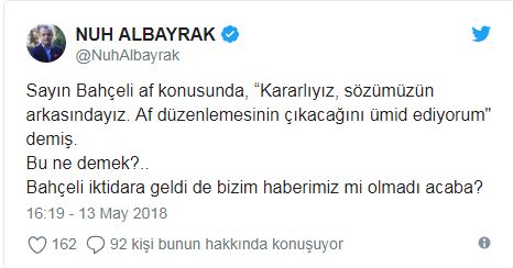 Bahçeli'nin 'af' çıkışı Star'ın tepe ismini kızdırdı: İktidar oldun da bizim mi haberimiz yok! - Resim : 1