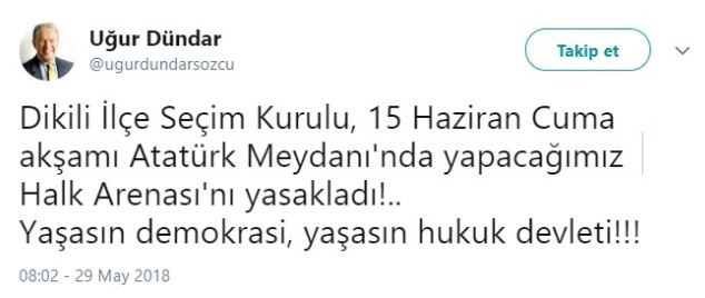 Uğur Dündar'ın programına izin çıkmadı! - Resim : 1