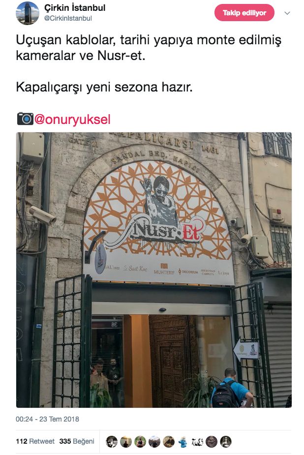 Kapalıçarşı'da Nusr-Et skandalı! Sosyal medyadan tepki yağdı! - Resim : 1