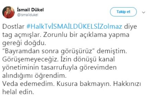 Halk TV'de flaş gelişme! Ünlü sunucu görevden alındı! - Resim : 1