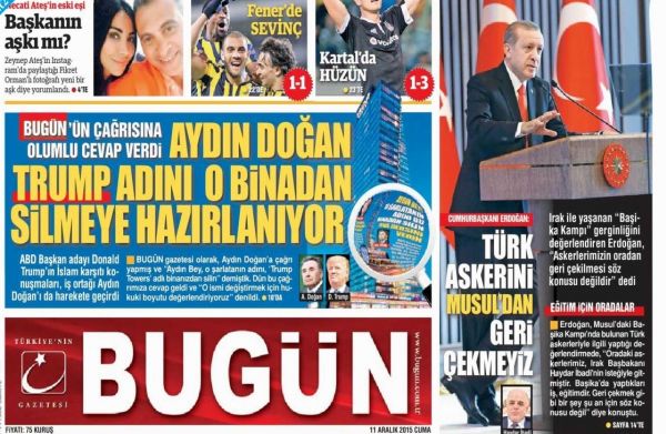 Doğan Grubu Trump Towers'ın adını mı değiştirecek? - Resim : 1