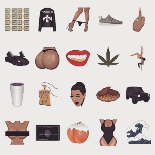 Kim Kardashian’dan yeni uygulama: ‘Kimoji’ - Resim : 1