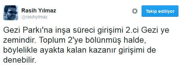 Cumhurbaşkanı Erdoğan'ın Gezi Parkı sözleri sosyal medyayı salladı! - Resim : 14