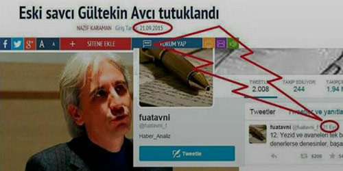 Tutuklandığından beri tweet atmıyor! Fuat Avni o köşe yazarı mı? - Resim : 1