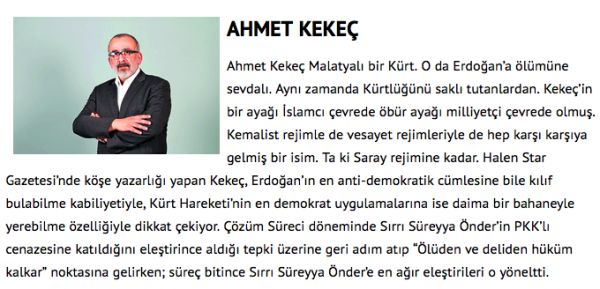 Ahmet Kekeç Nokta Dergisi'ne ateş püskürdü: 'Bir b..k bildiğiniz yok...' - Resim : 1