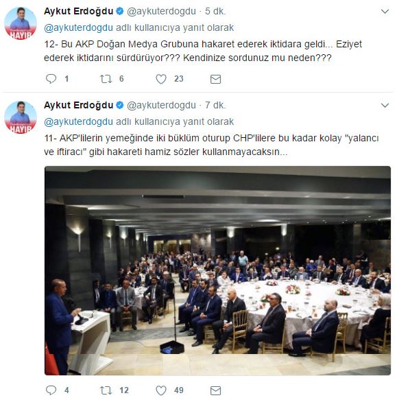 Ahmet Hakan'ın "Yalancı" çıkışına Aykut Erdoğdu'dan jet yanıt: Aydın Doğan'ın yaşına hürmetim olmasa... - Resim : 2