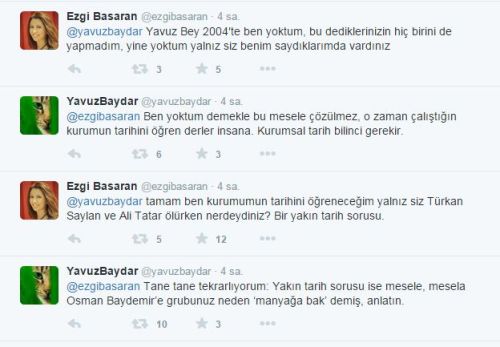 Gazeteci Baydar ve Babahan'dan Doğan Medya'ya bomba tweetler! - Resim : 2