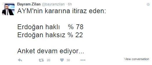 Milat Ankara Temsilcisi'ne "Erdoğan anketi" şoku! - Resim : 2