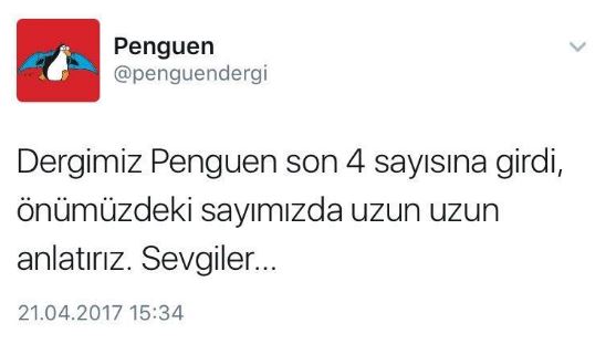 Twitter'dan duyurdular! Ünlü mizah dergisi Penguen kapanıyor! İşte sebebi... - Resim : 1