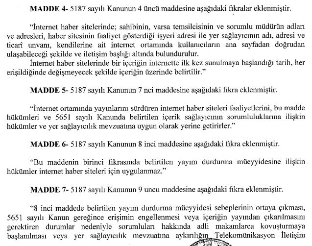 İnternet Medyası yasası Bakanlar Kurulu'nda imzalandı - Resim : 3