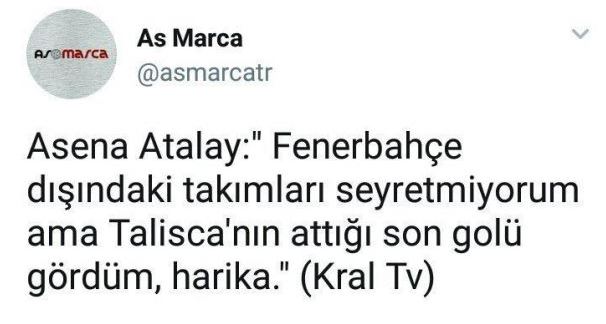 Asena Atalay'ın Talisca açıklaması Caner'i kızdıracak! 'Gördüm, harika...' - Resim : 1