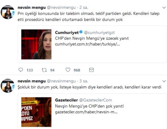 Nevşin Mengü'den CHP açıklaması: "Şokluk bir durum yok" - Resim : 1