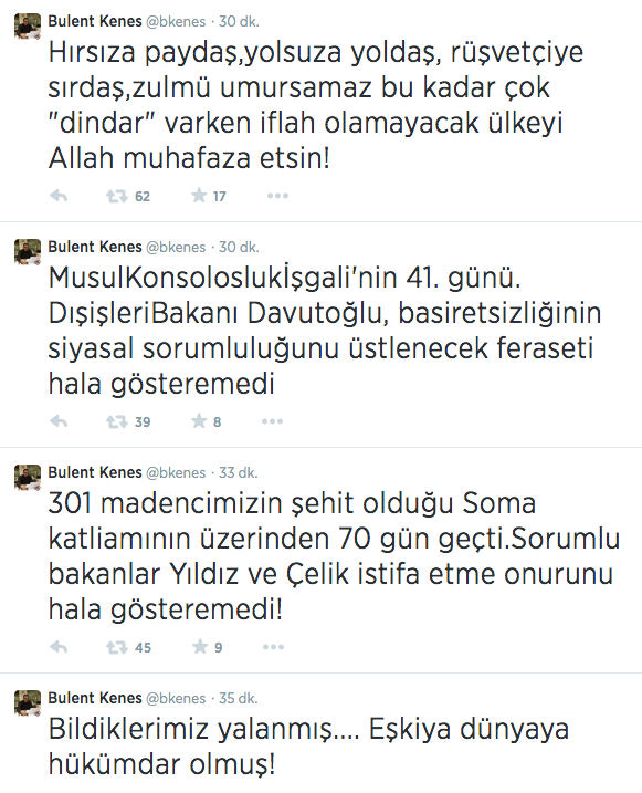 Bülent Keneş'ten operasyon tweet'leri! - Resim : 2