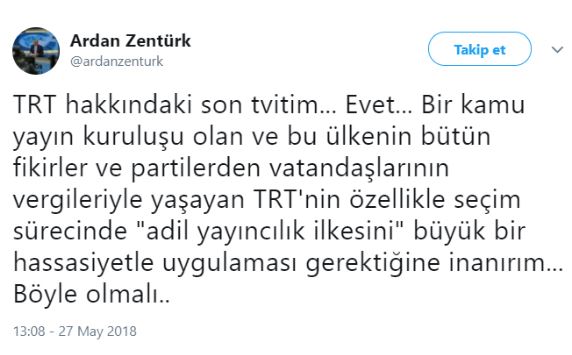 Star yazarından dikkat çeken çıkış: Adil ol TRT! - Resim : 2