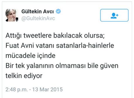 Tutuklandığından beri tweet atmıyor! Fuat Avni o köşe yazarı mı? - Resim : 2