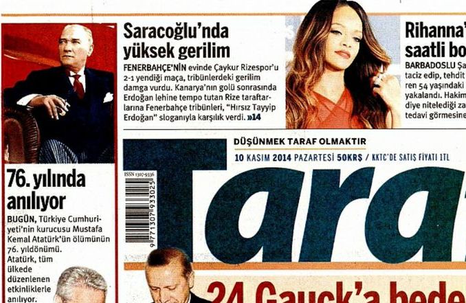 Taraf gazetesinden Atatürk açılımı! - Resim : 1