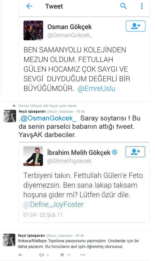 Osman Gökçek AKP eski milletvekiliyle Twitter'da fena kapıştı! "Hırsızlıkla kurulan TV'lere bağlanmam" - Resim : 2