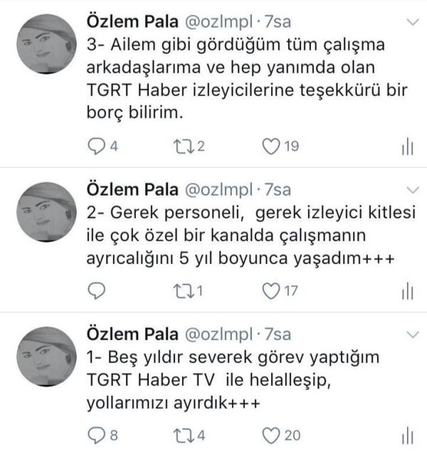 TGRT Haber'den şok ayrılık! Hangi ekran yüzü istifa etti? (Medyaradar/Özel) - Resim : 2