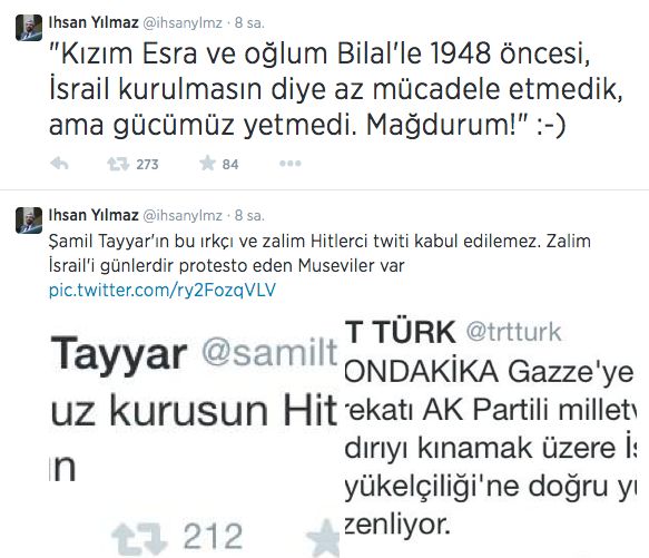 Zaman yazarının Gazze tweet'i sosyal medyayı karıştırdı - Resim : 3