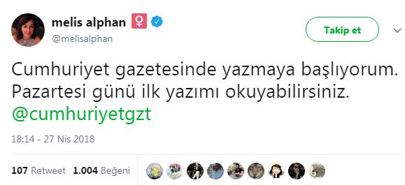 Hürriyet'ten ilk istifa eden isimdi...Melis Alphan hangi gazetede yazacak? (Medyaradar/Özel) - Resim : 1