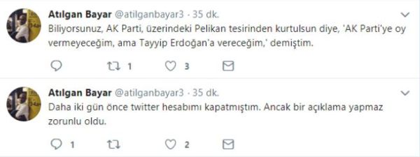 Davutoğlu'nun eski danışmanı Atılgan Bayar, Erdoğan'a isyan etti: Ben münafık değilim, elveda! - Resim : 4