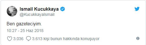 İsmail Küçükkaya'dan tepkilere tek cümlelik yanıt! - Resim : 1