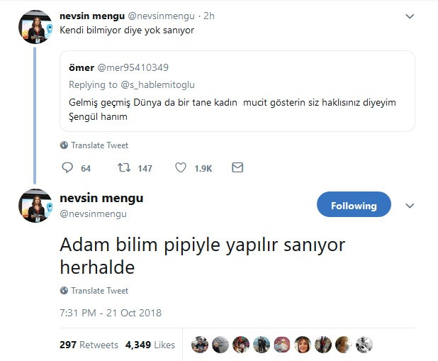 Nevşin Mengü'den olay "Pipi" paylaşımı! Sosyal medyayı salladı... - Resim : 3