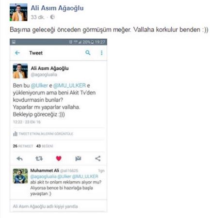 Ülker aleyhine tweet atan haber spikeri kovuldu! - Resim : 2