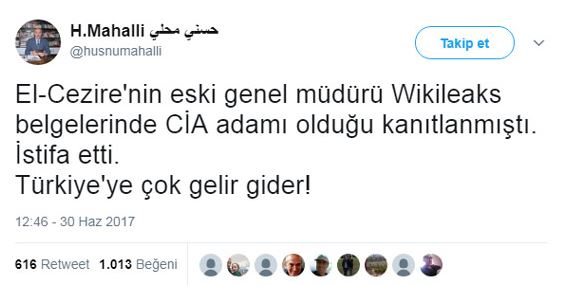 Hüsnü Mahalli El Cezire'yi anlattı: "CIA-Mossad operasyon merkezi gibi çalışıyor" - Resim : 2