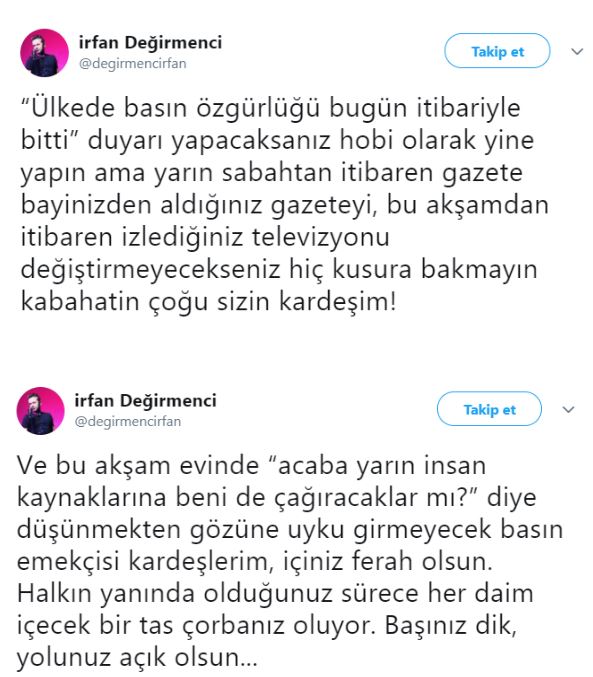 İrfan Değirmenci'den Ahmet Hakan'a: O işlere Cem Küçük mü bakacak artık sizde? - Resim : 3