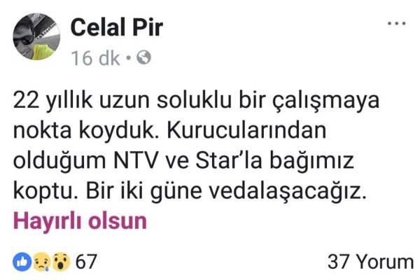 Doğuş Medya Grubu'ndan bomba ayrılık! Star TV ve NTV'nin kurucusuydu! (Medyaradar/Özel) - Resim : 1