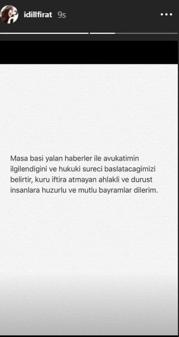 İdil Fırat’tan “hamile” iddialarına sert yanıt! "Ahlaklı ve dürüst insanlara..." - Resim : 3