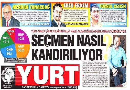 Yurt Gazetesi yazar kadrosuna 2 yeni isim! - Resim : 1