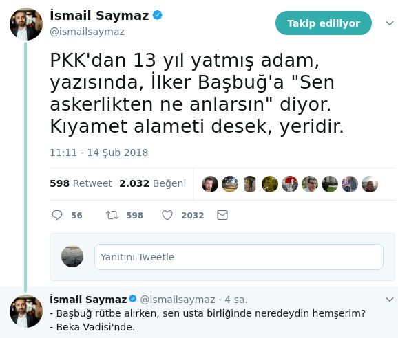 İsmail Saymaz o yazıya sessiz kalmadı, Kurtuluş Tayiz'e fena kapak yaptı! - Resim : 1