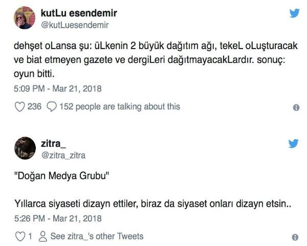 Doğan Medya Grubu'nun satışı sosyal medyada nasıl yankı buldu? - Resim : 5