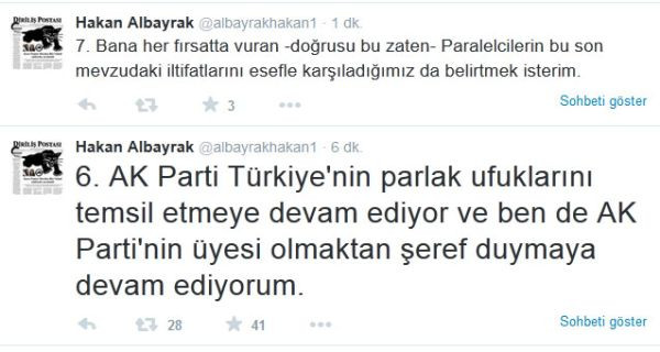 "Hür yandaş" Hakan Albayrak, Erdoğan'ın damadından özür diledi - Resim : 1