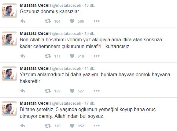 Mustafa Ceceli'yi çıldırtan iddia! Soysuz, kansız, şerefsiz,Allah'ından bul! - Resim : 1