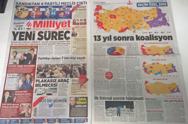 Seçimlere Milliyet farkı! 7 Haziran'a tam 28 sayfa ayırdı! - Resim : 1