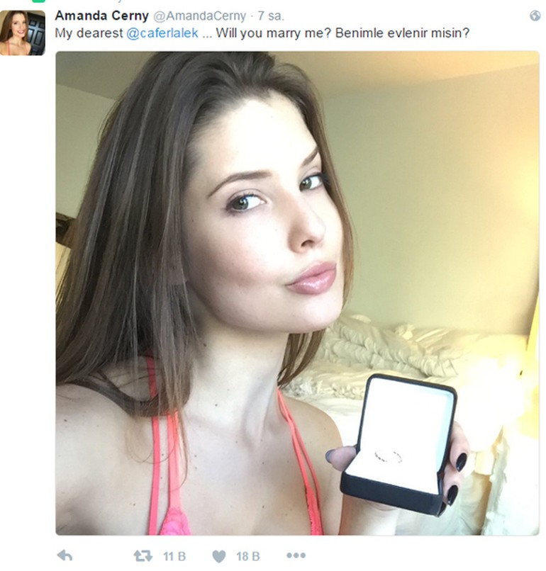 Snapchat yıldızı Amanda Cerny ‘Yozgatlı Dayı'yı cevapladı, sosyal medya yıkıldı! - Resim : 3